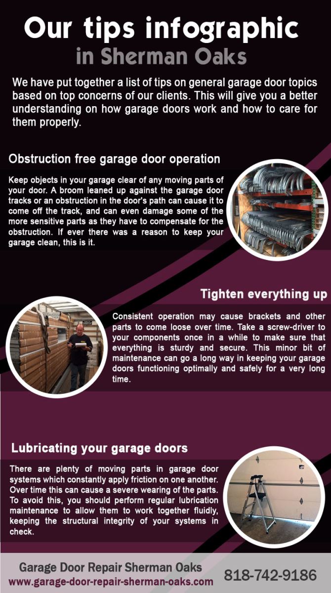 Garage Door Repair Sherman Oaks Infographic